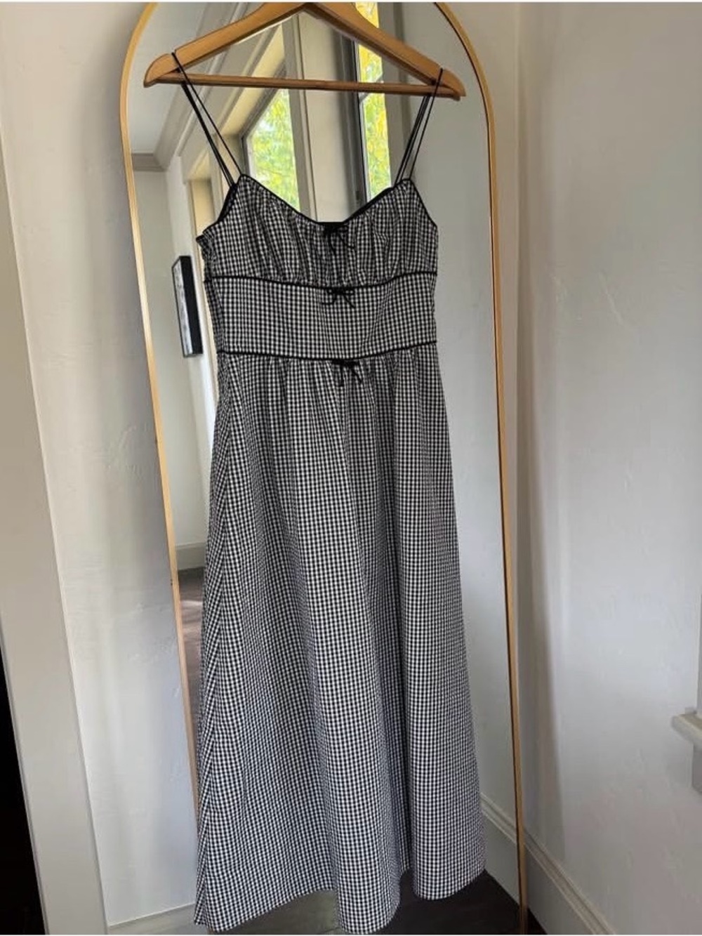 Doen Belline Dress Gingham Print